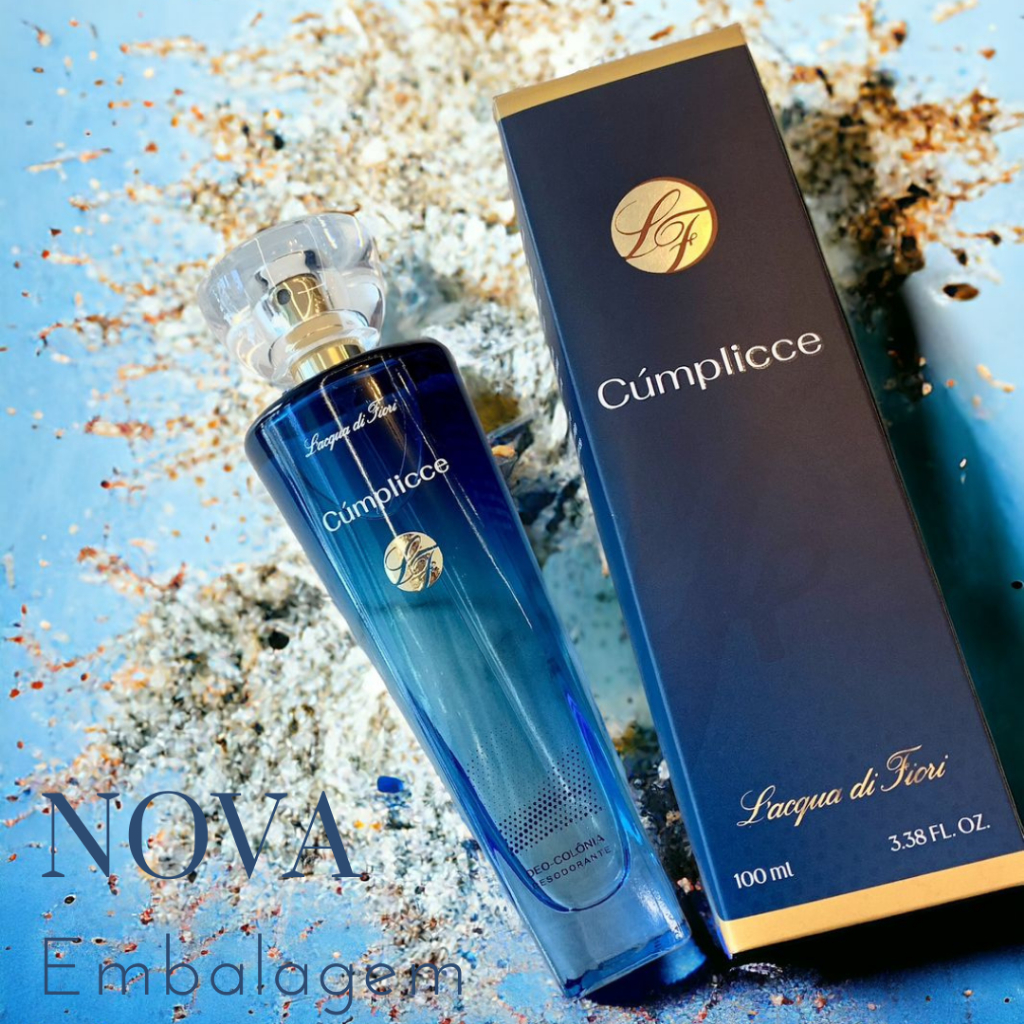 Perfume Deo Colonia Cúmplice 100 ml Original - Lacqua di Fiori