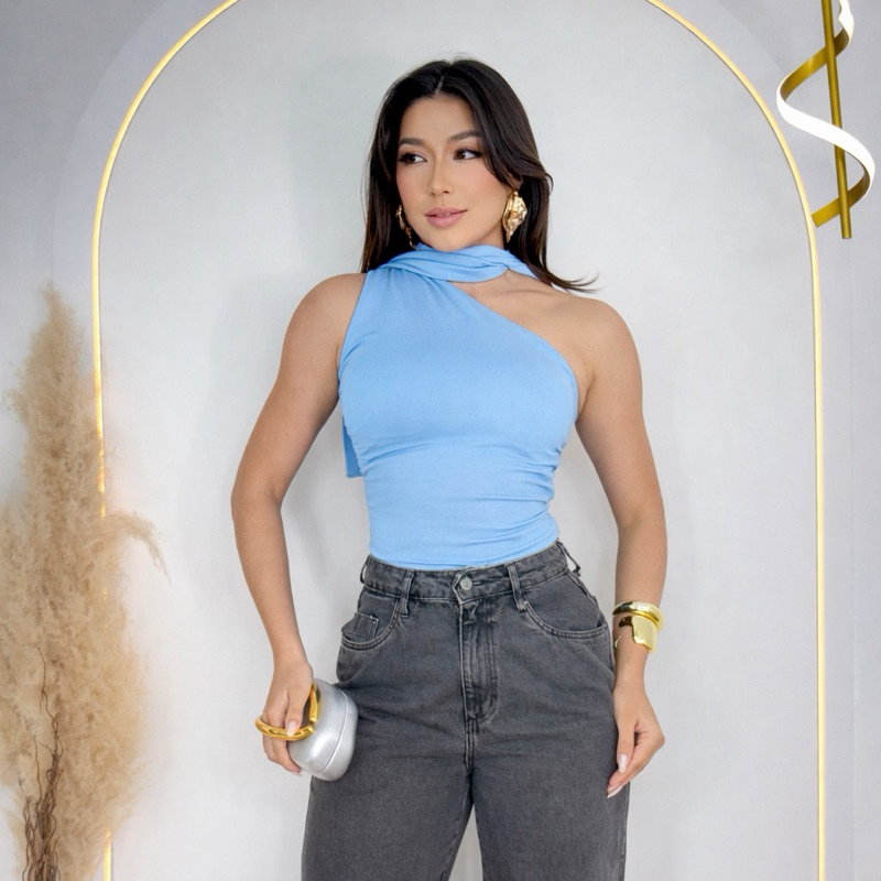 Body Feminino Suplex Elegante Preto Confortável Festa Trabalho Casual Macio Elasticidade Look