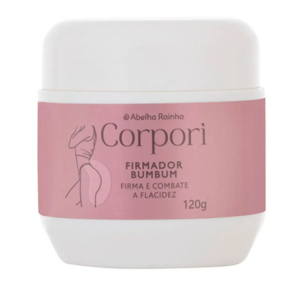 Creme Firmador Para Bumbum Com DMAE e D-Pantenol Corpori Abelha Rainha 120g