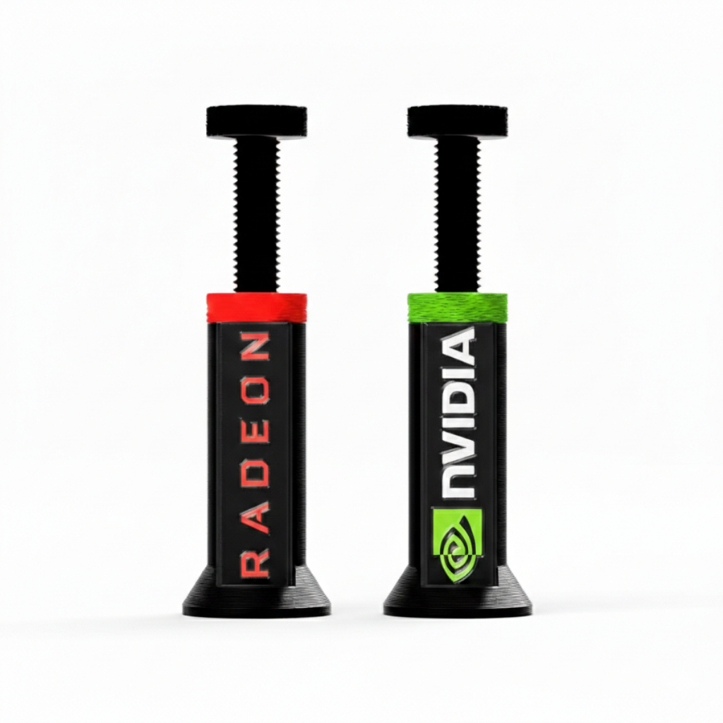 Suporte Ajustável Vertical Para Placa de Video GPU HD PC Colorido