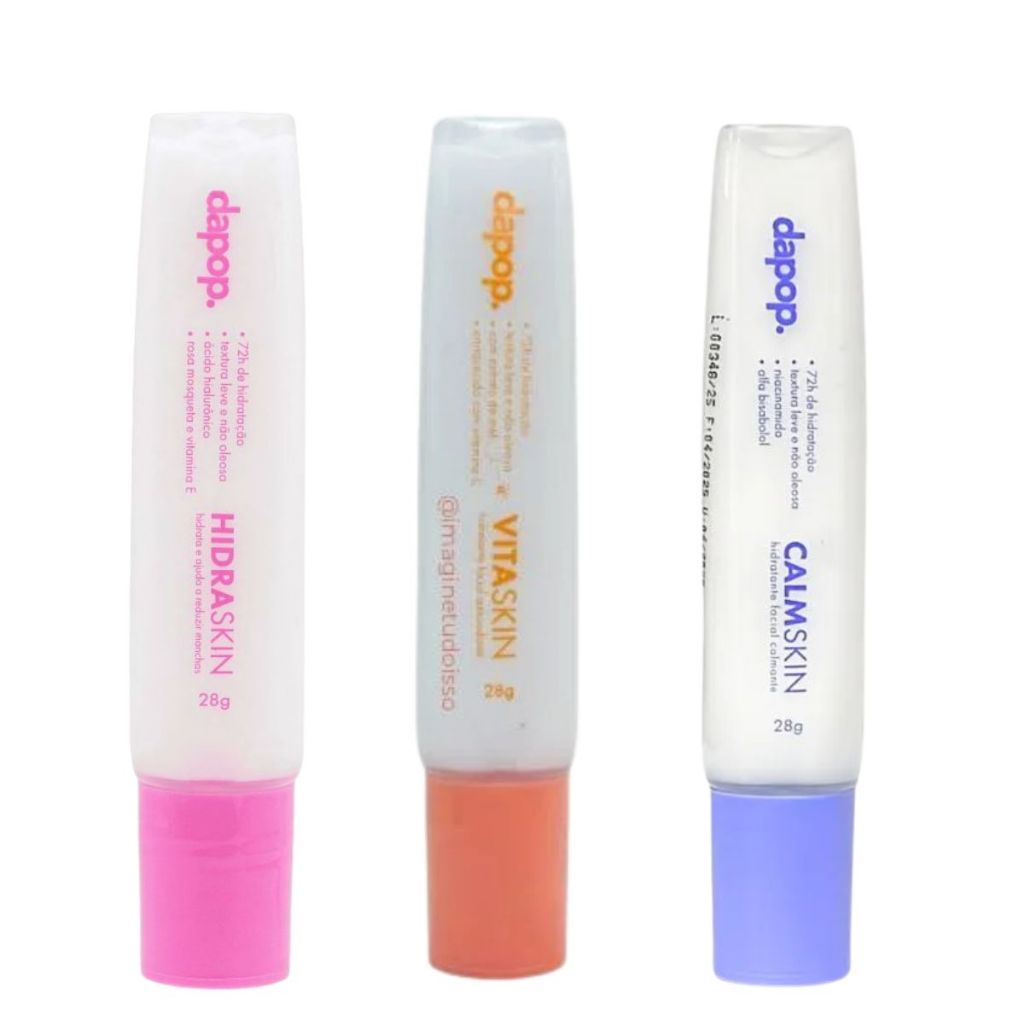 Hidratante Facial Calm Skin Dapop - DP2309 em Oferta na Shopee