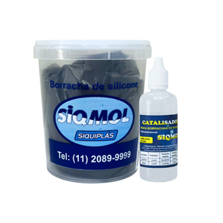 Borracha de Silicone – Siqmol 6042 – 1Kg em Oferta na Shopee