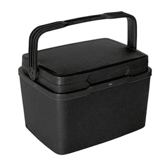 Caixa Térmica Preta 7L Com Alça Ideal Para Bebida , Alimentos e Etc - TOY 26017