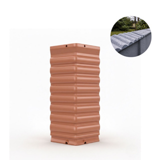 Kit 15 Capas Muro de Plástico Rufo Pingadeira Resistente 5 Metros Linear Proteção Fácil Aplicação em Oferta na Shopee