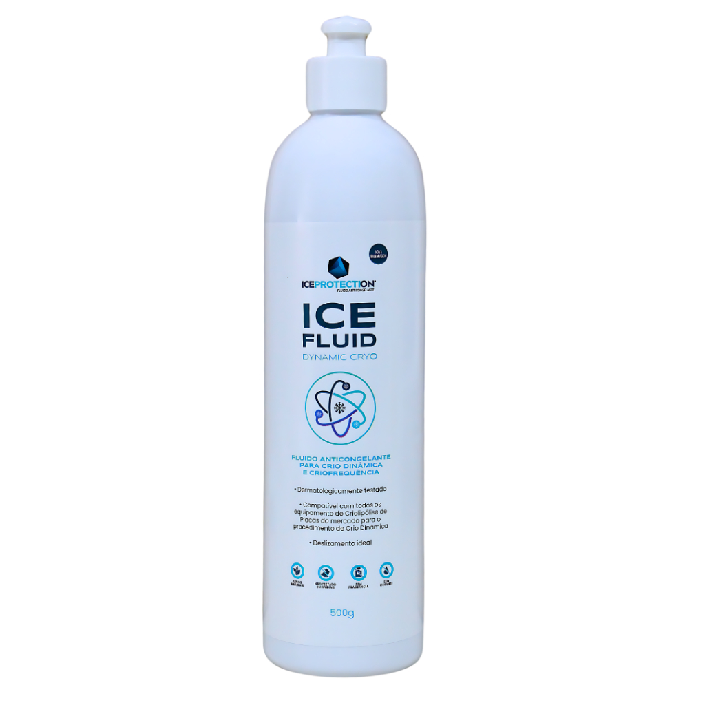 Gel Anticongelante Criofrequência Criolipólise Ice Fluid 500g - 1 Un