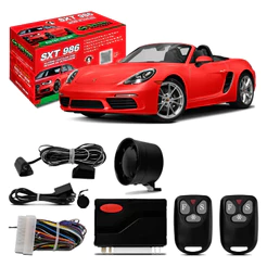 Alarme Carro Automotivo Universal 2 Controles Completo Top