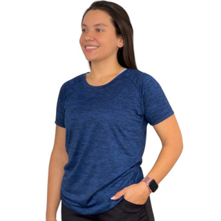 Camiseta Feminina Dry Fit Academia Treino Fitness em Oferta na Shopee