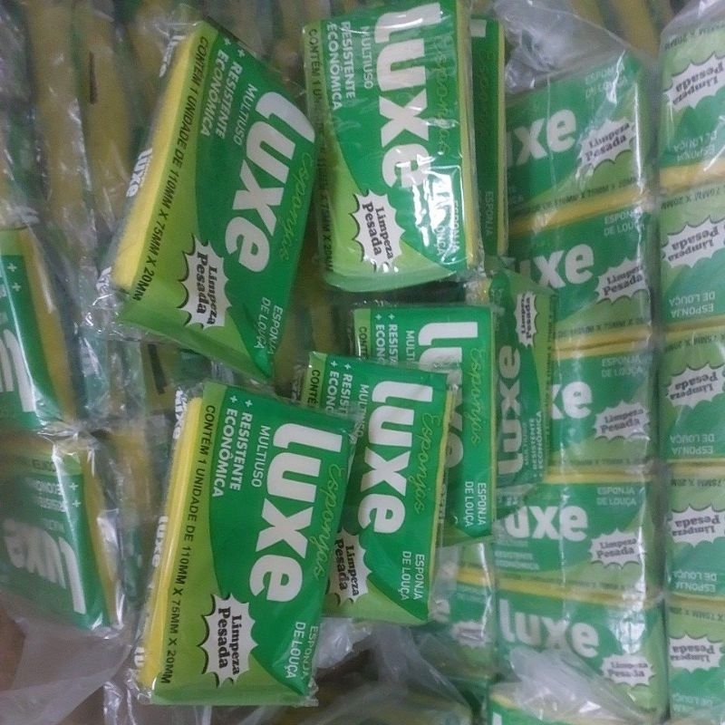 Esponjas de  louça individualizada  - 60 Unidades- Promoção queima de estoque.