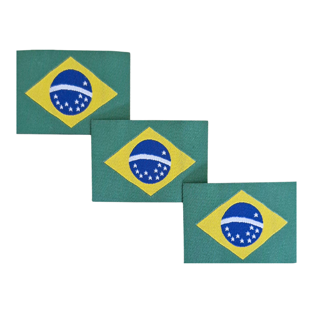 Etiqueta Bandeira Brasil-termocolantes em Oferta na Shopee