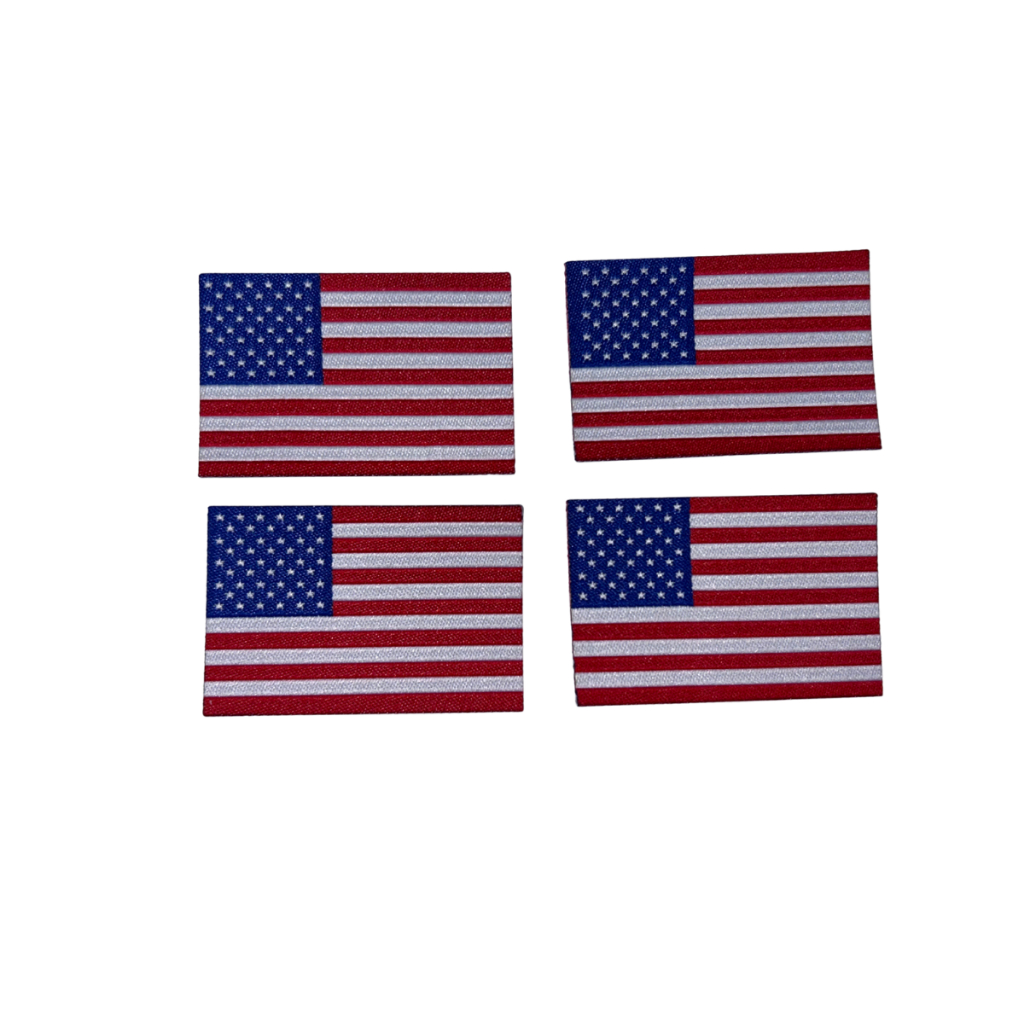 Etiqueta Termocolante Bandeira EUA em Oferta na Shopee