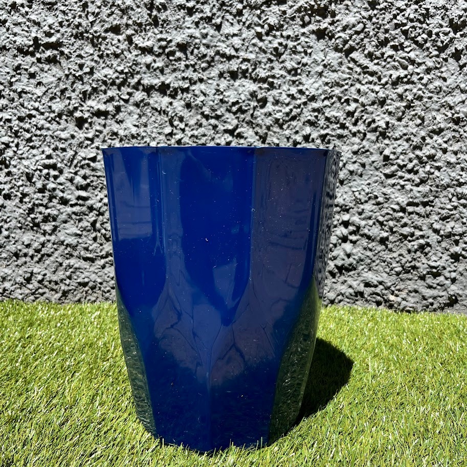 Vaso Decorativo Coluna Facetada Alta – Vaso Moderno para Sala, Jardim e Varanda em Oferta na Shopee