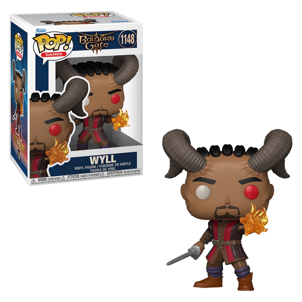 FUNKO POP GAMES BALDUR`S GATE 3 - WYLL 1148 NOVO ORIGINAL