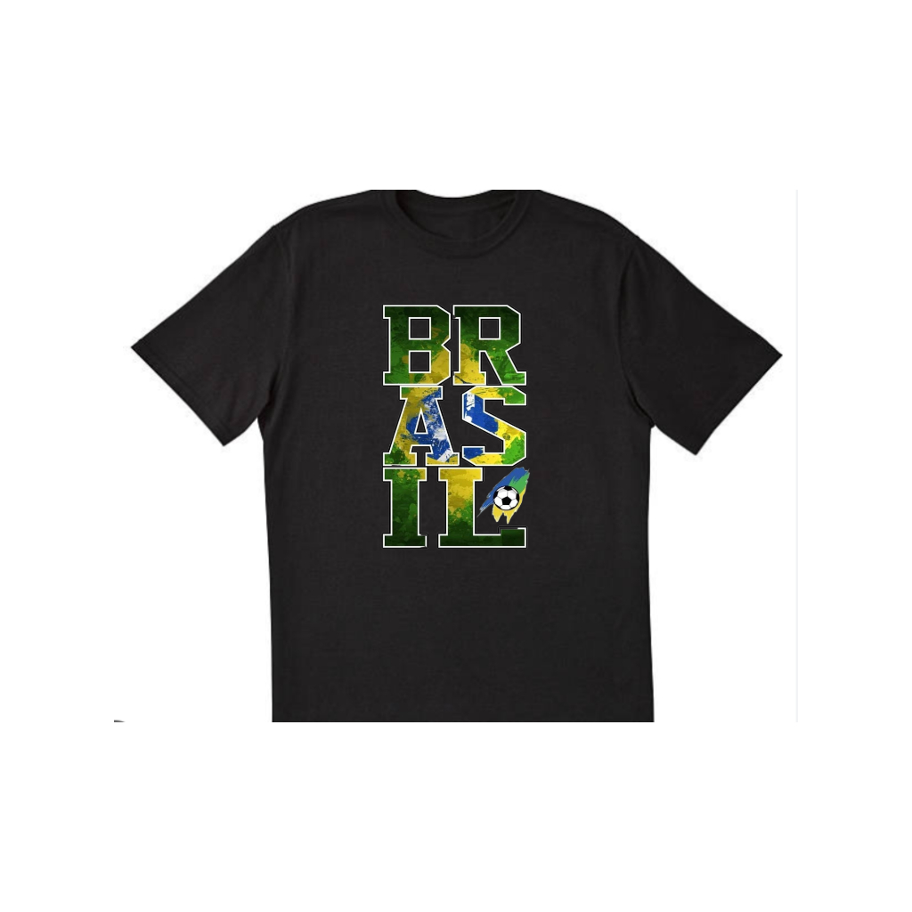 Camiseta Camisa Brasil Eu Sou Brasileiro Diversos Modelos Torcedor