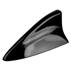 Antena Haste Decorativa Tubarão Shark Preto Brilhante-permak Preto