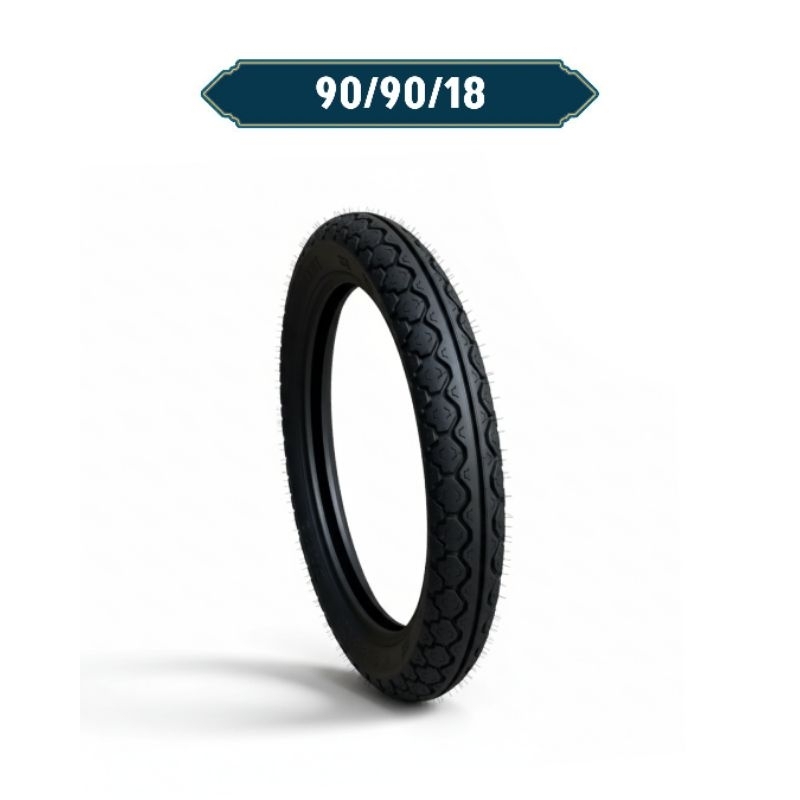 PNEU TRASEIRO 125 150 MOD: MANDRAKE CG - TITAN / FAN / YBR / FACTOR - 90/90/18