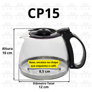 Jarra Para Cafeteira Britânia Cp15 / Cp 15 Inox Café em Oferta na Shopee