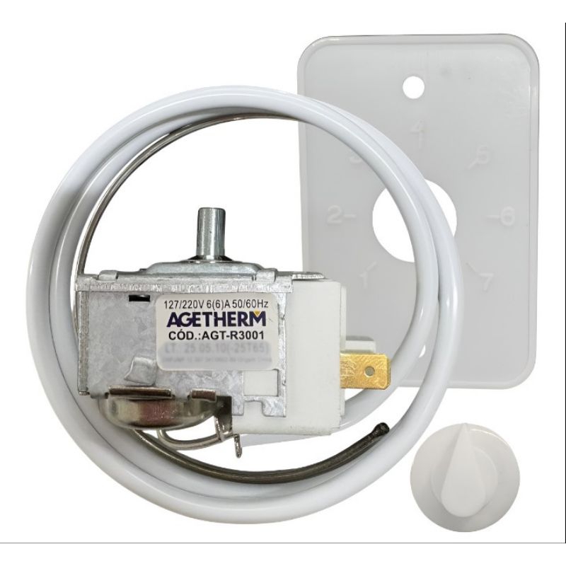 Termostato Compatível Freezer Consul Dupla Ação AGT-R3001