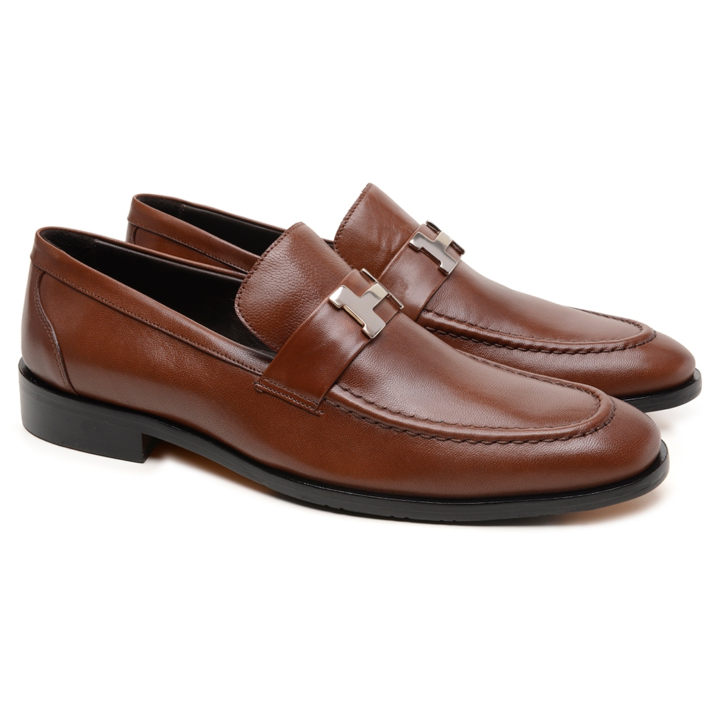 Mocassim Masculino Caramelo Clássico
