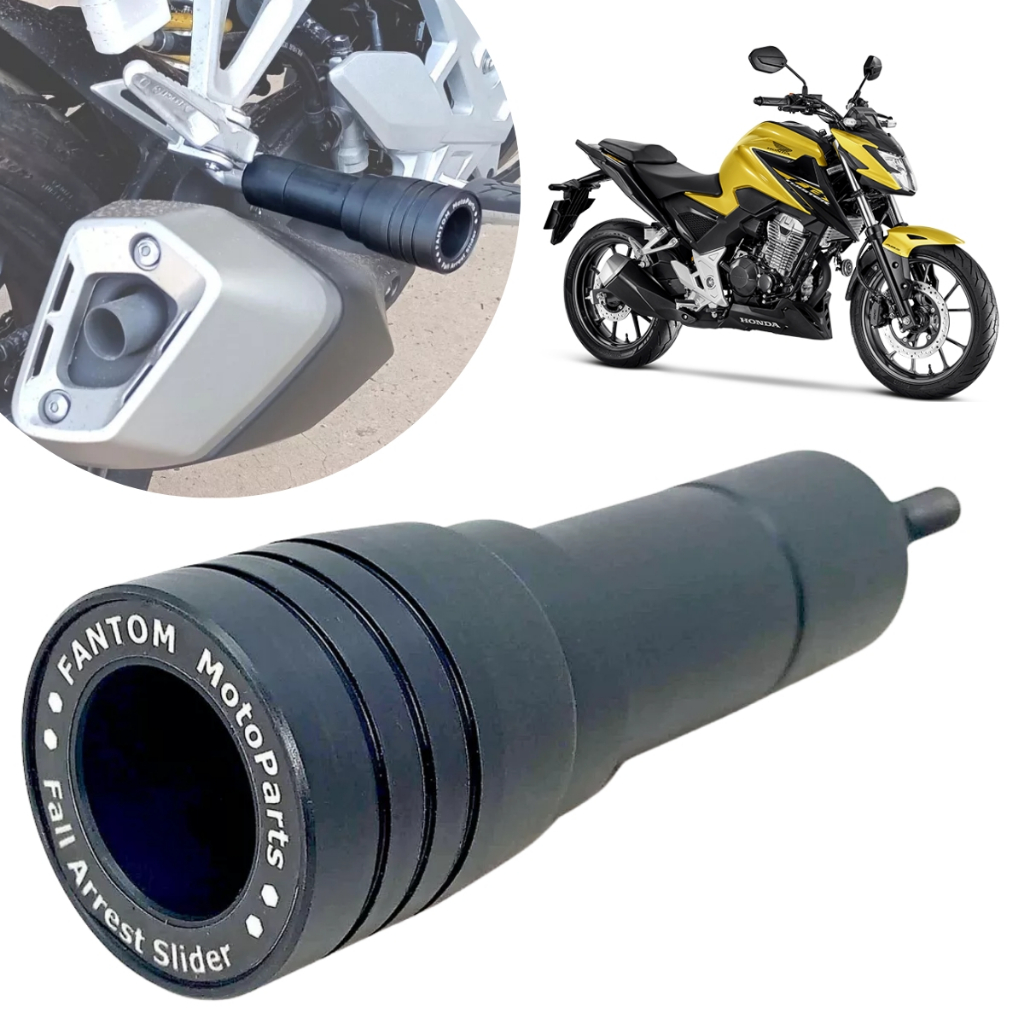 Slider escapamento Honda CB 300f Twister protetor de escape