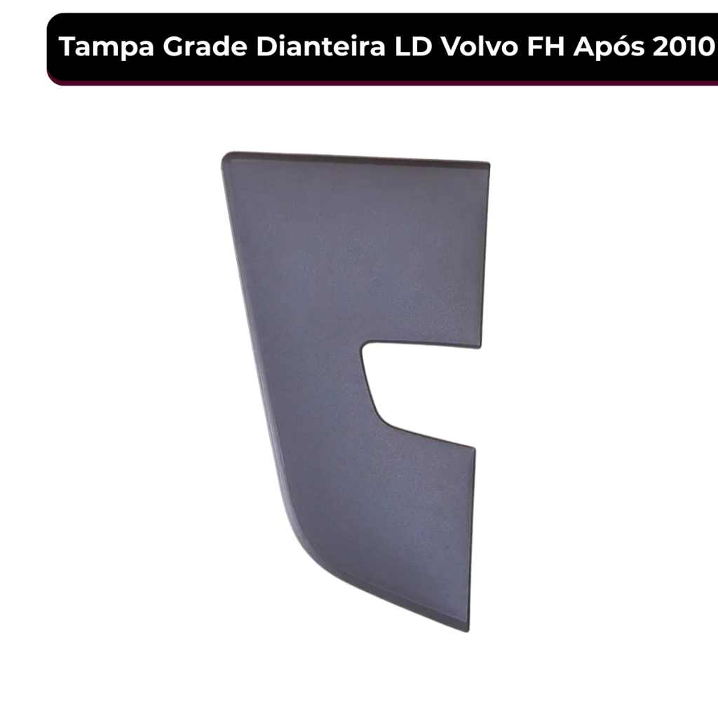 Acabamento Tampa Inferior Direita Grade Capo Rebocador Volvo FH 2010 2011 2012 2013 2014 82063911
