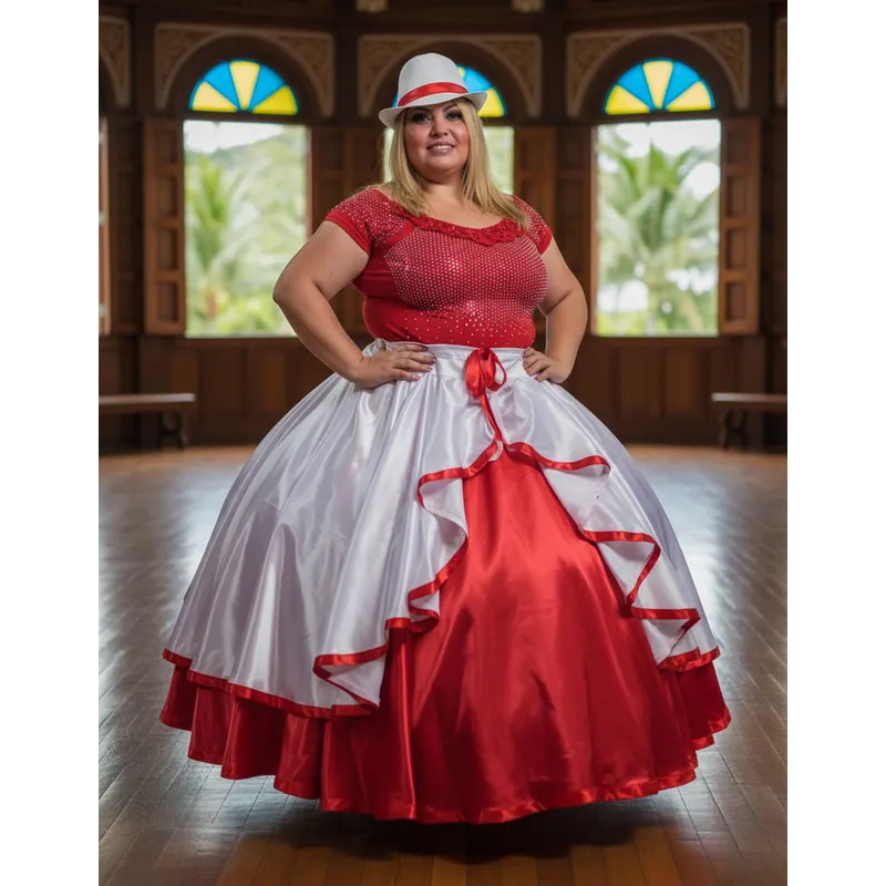 ROUPA COMPLETA MARIA NAVALHA MALANDRA DA LAPA
