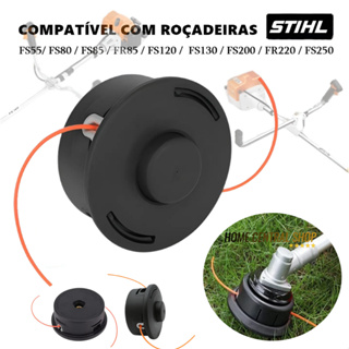 Carretel Fio De Nylon Para Roçadeiras Stihl FS55 FS80 FS85 FS106 FS108 FS120 KA85 KA120 em Oferta na Shopee