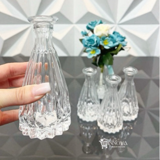 Kit Vaso de Vidro Decorativo Diamante para Casamento 100ml em Oferta na Shopee
