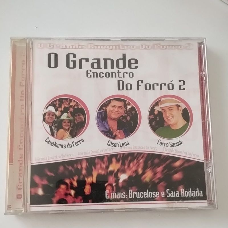 cd o grande encontro do forró -Brucelose/Edson Lima/cavaleiros/forró sacode/saia rodada
