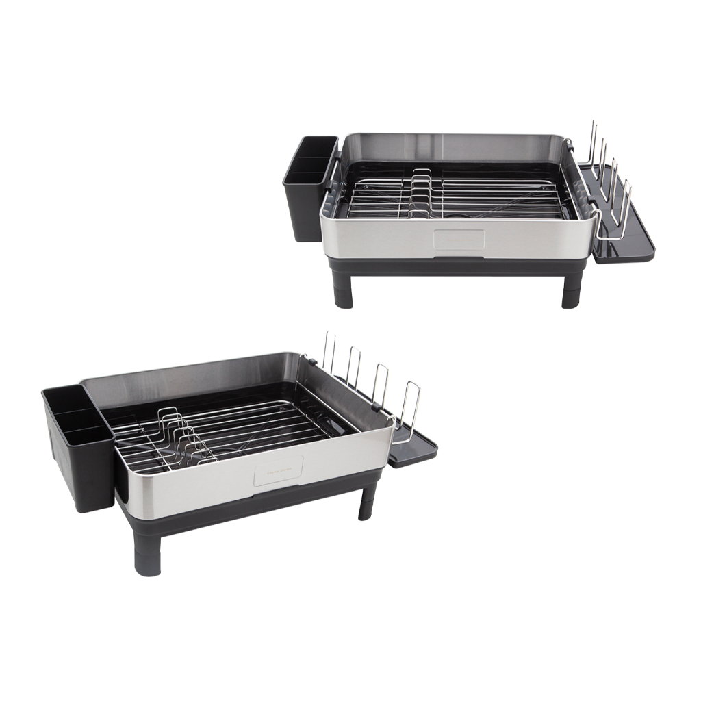 Escorredor De Louça Inox Speciale Calha Úmida Sistema De Drenagem Bandeja