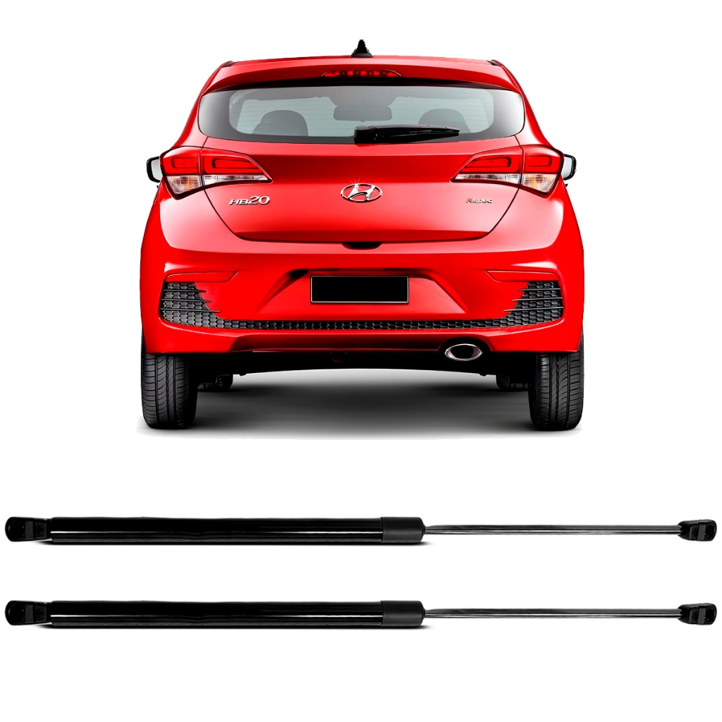 Par Amortecedor Traseiro Porta Malas Hb20 Hb20x 2012 A 2021 em Oferta na Shopee