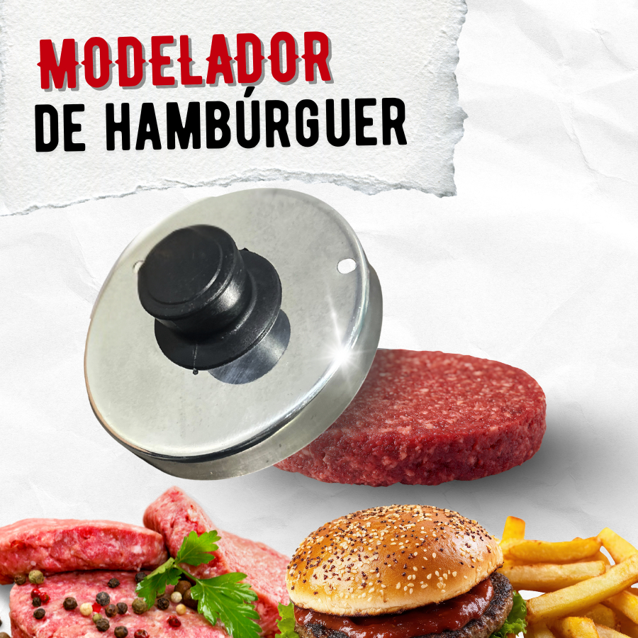 Forma-Modelador-De Hambúrguer alumínio-Fazer-Hambúrguer-Frigideira- Caseiro-Fácil em Oferta na Shopee