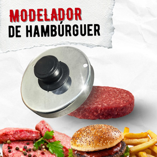 Forma-Modelador-De Hambúrguer alumínio-Fazer-Hambúrguer-Frigideira- Caseiro-Fácil em Oferta na Shopee