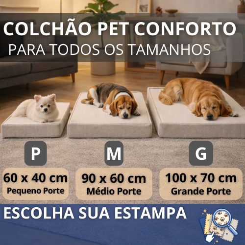 Colchão Pet Ortopédico D18 Cor Grafite com Tampo Branco Impermeável para Cães e Gatos Tamanhos Personalizados em Oferta na Shopee