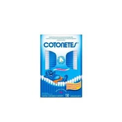 Hastes Flexíveis Cotonete Johnson & Johnson com 150 Unidades