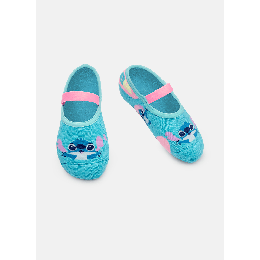 Meia Sapatilha Antiderrapante Unissex Stitch - Puket em Oferta na Shopee