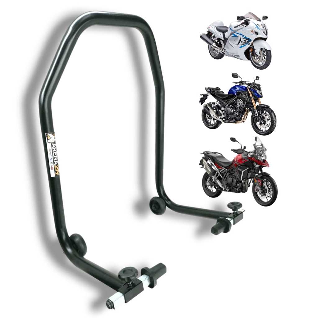 Cavalete Traseiro Universal para Moto Hornet Xj9 CB300 Fazer Hayabusa Falcon Bandit Comet XRE MT em Oferta na Shopee