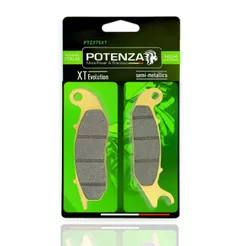 Pastilha de Freio Dianteira Cg 160 Titan Abs 2025-2026 / Fz25 250 Abs 2018-2026 Potenza Xt Evolution