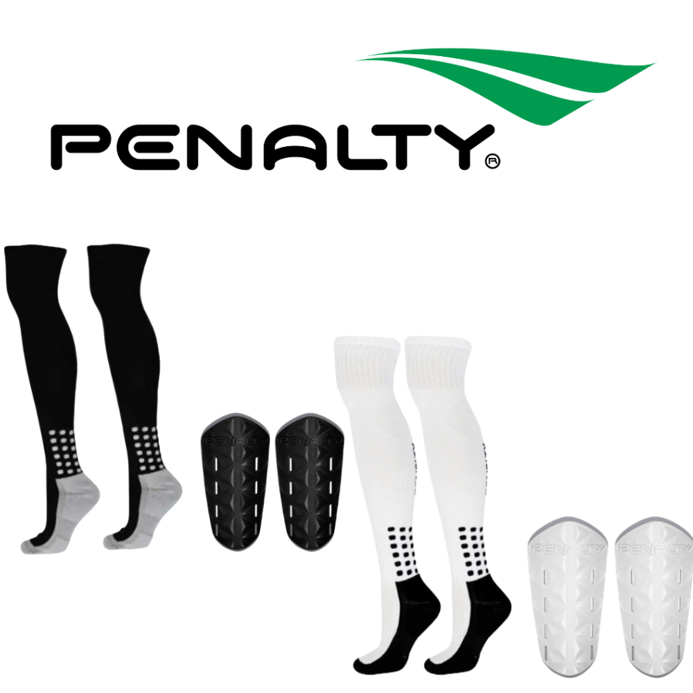 Kit Caneleira e Meião de Futebol Penalty Matis Juvenil Adulto Original