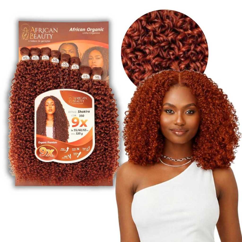 Tela Cabelo Organico Afro Entrelace African Beauty 65cm Gypsy Braid 320g em Oferta na Shopee