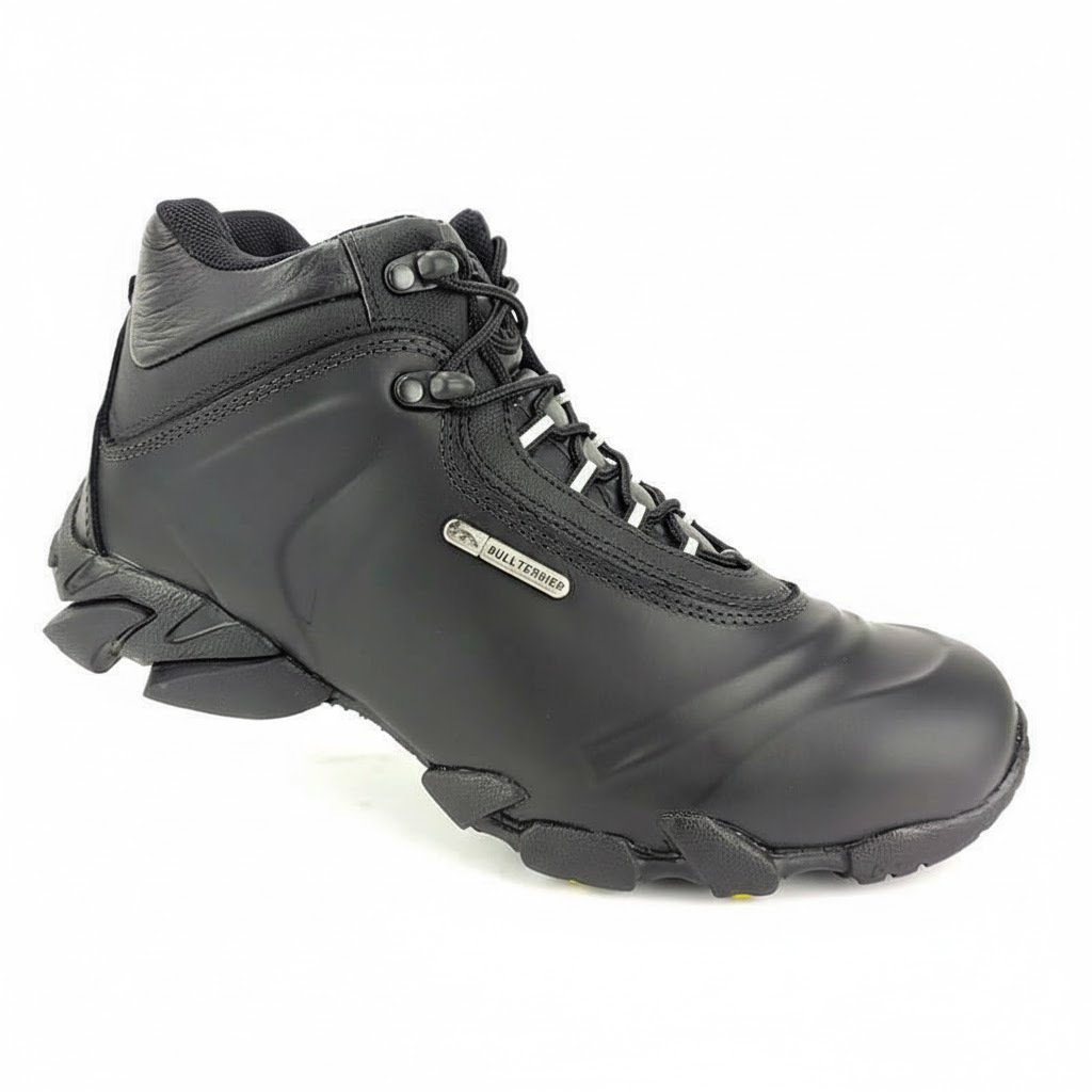 Bota Coturno Bull Terrier Attack Masculina Couro Natural Resistente Original Treking Aventura Trilha