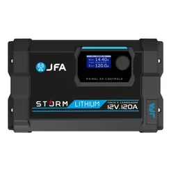 Fonte Carregador JFA 120A Storm Lithium Bateria Litio Bivolt