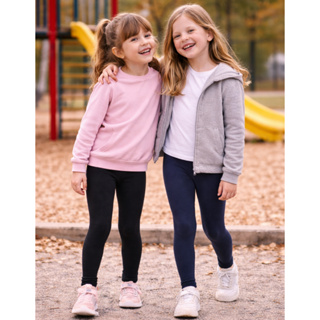 Kit 2 Calça Legging Infantil Peluciada Menina Inverno Não Forma Bolinha Térmica Quentinha Confortável Volta às Aulas em Oferta na Shopee