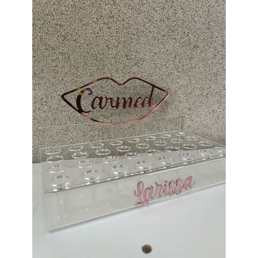 Organizador batons Carmed 32 furos em Oferta na Shopee