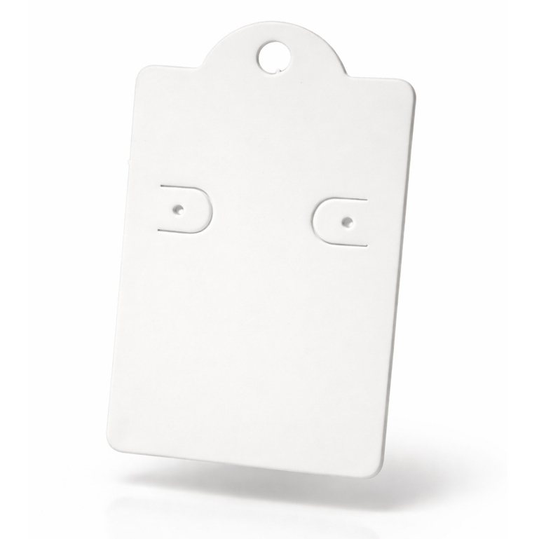 100 Cartela Tag Capela Comum Para 1 Par De Brincos em Oferta na Shopee