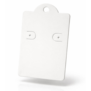 100 Cartela Tag Capela Comum Para 1 Par De Brincos em Oferta na Shopee