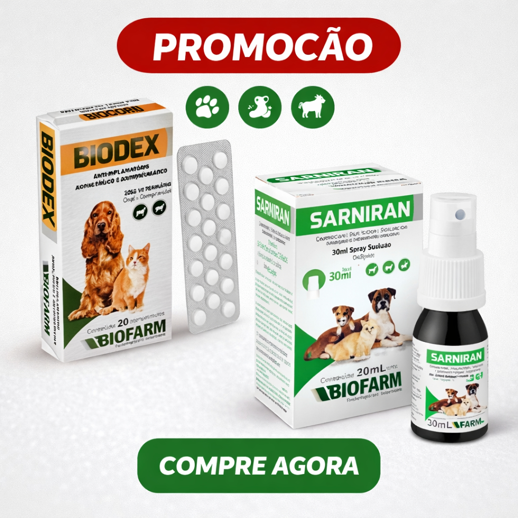 Sarniran e Biodex | Tratamento para Sarnas e Dermatites