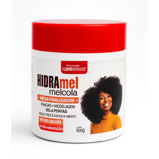 Mel Cola Definidor Fixador Hidra de Cabelos Gelatina Cabelos Cacheados Ondulados Crespo Fixação 500G em Oferta na Shopee