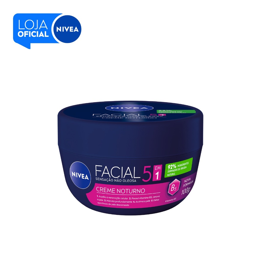 NIVEA Creme Facial Noturno 100g