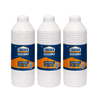 Kit com 3 - Cascola Cascorez Universal 1kg em Oferta na Shopee