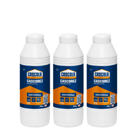 Kit com 3 - Cascola Cascorez Universal 500g em Oferta na Shopee